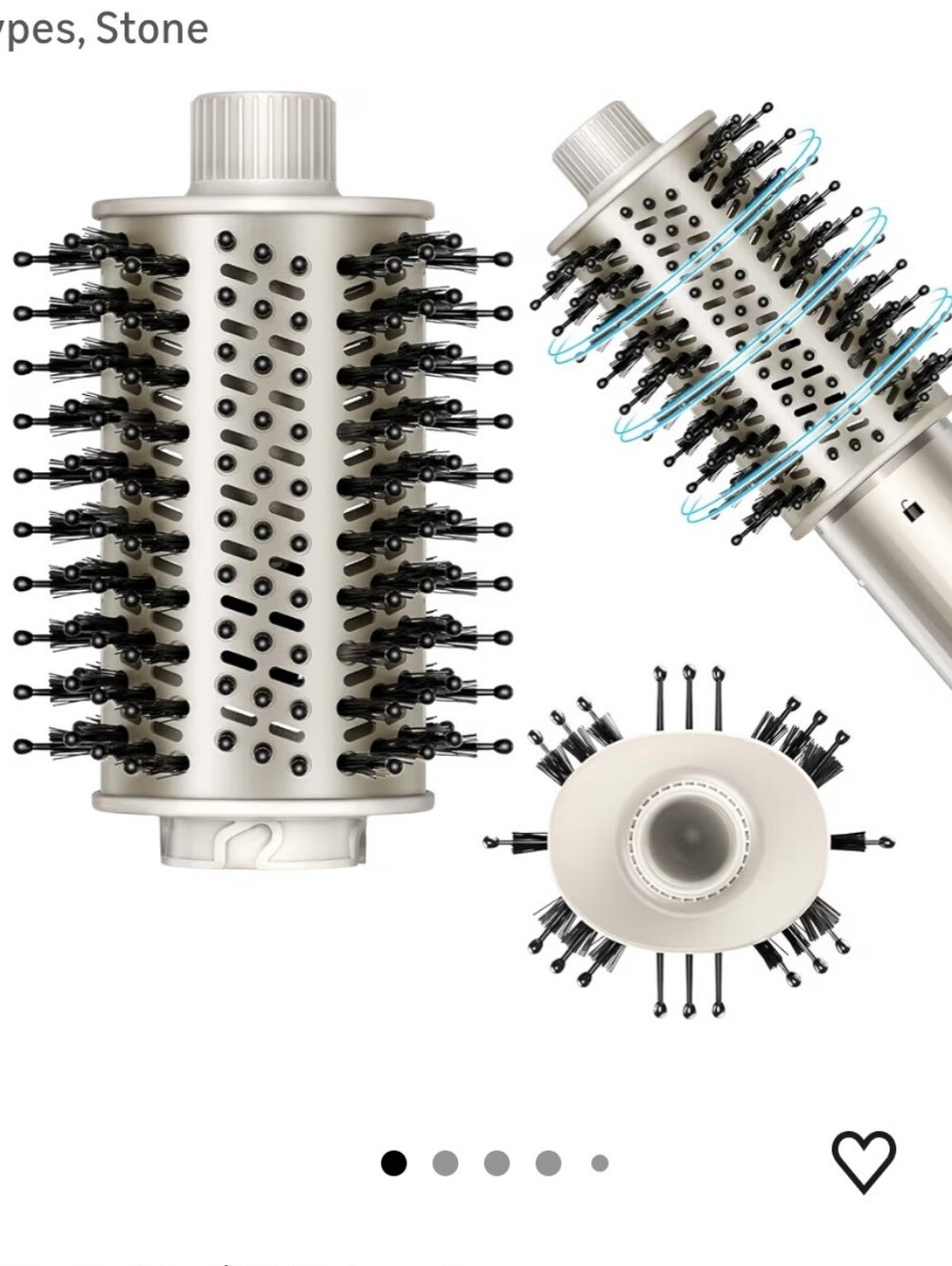 Oval Brush Attachment Compatible with Shark FlexStyle